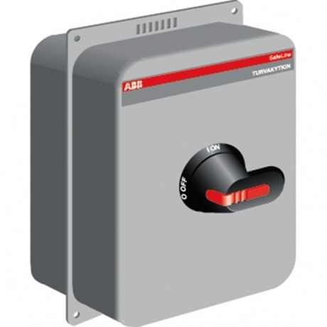 ABB Рубильник в боксе OT45ELPP3C до 45A 3-полюсный (реверсивный), перфорация 4xd37+2xd18,6, 1SCA022473R2550