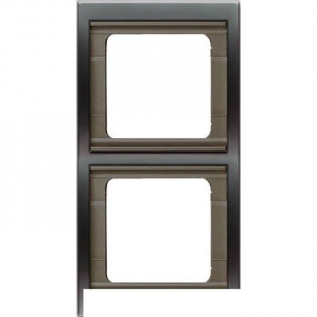 Рамка 2 поста ABB OLAS, горизонтальная, песочный, 8472.1 AR