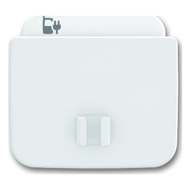 Накладка на розетку USB ABB REFLEX, скрытый монтаж, альпийский белый, 6478-214-500