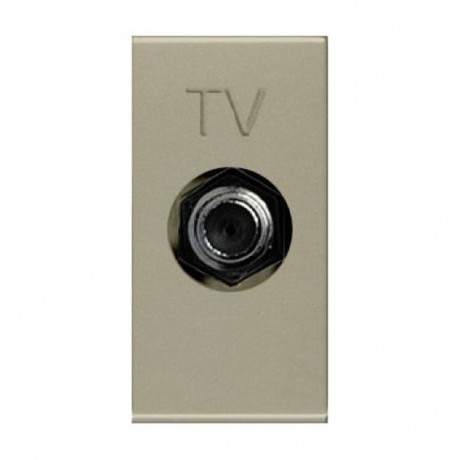 Розетка ABB ZENIT, скрытый монтаж, шампань, N2150 CV