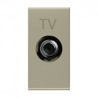 Розетка ABB ZENIT, скрытый монтаж, шампань, N2150 CV