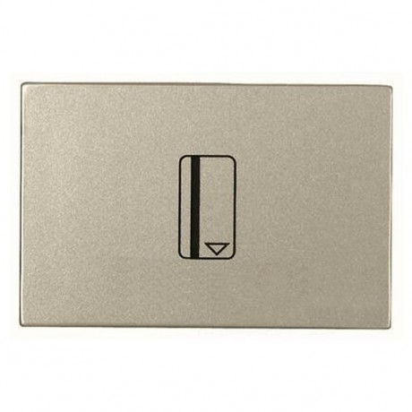 Карточный выключатель двухмодульный ABB ZENIT, механический, шампань, N2214.1 CV