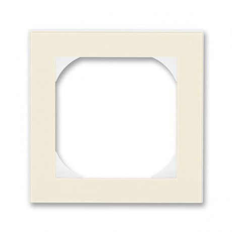 ABB Levit 2CHH015510A4017 Рамка 1 пост 55х55 для механизмов BJE слоновая кость // белый, 3901H-A05510 17